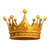 Golden King Crown V2 Vinyl Car Decal Sticker – Waterproof & UV-Resistant 6.826666666666667"