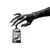 Creepy Hand Reaching Vinyl Car Decal Sticker – Waterproof & UV-Resistant 3.4133333333333336"