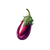 Purple Eggplant V2 Vinyl Car Decal Sticker – Waterproof & UV-Resistant 6.826666666666667"