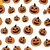 Jack-O'-Lantern Pattern Vinyl Car Decal Sticker – Waterproof & UV-Resistant 6.826666666666667"