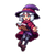 Surprised Pixel Witch Vinyl Car Decal Sticker – Waterproof & UV-Resistant 6.826666666666667"