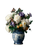 Floral Bouquet Vase V2 Vinyl Car Decal Sticker – Waterproof & UV-Resistant 4.32"