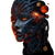 Cybernetic Alien Queen Vinyl Car Decal Sticker – Waterproof & UV-Resistant 3.4133333333333336"