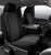 2x Ultimate Comfort | 40/20/40 Split Bench Seat Cover Tweed Charcoal | Fits Most Pick-Up Trucks, Minivans, SUVs