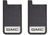 2x Heavy Duty GMC Logo Mud Flap Set | Fiberglass Reinforced | Stainless Steel Insert | Universal Fit