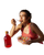Gym Girl Breakfast Vinyl Car Decal Sticker – Waterproof & UV-Resistant 4.0"