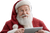 Tech-Savvy Santa Vinyl Car Decal Sticker – Waterproof & UV-Resistant 5.97333333333333