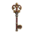 Ornate Brass Key V3 Vinyl Car Decal Sticker – Waterproof & UV-Resistant 3.4133333333333336"