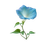 Morning Glory Flower V2 Vinyl Car Decal Sticker – Waterproof & UV-Resistant 3.4133333333333336"