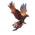 Fiery Phoenix Flight V9 Vinyl Car Decal Sticker – Waterproof & UV-Resistant 3.4133333333333336"