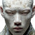 Albino Asian Portrait Vinyl Car Decal Sticker – Waterproof & UV-Resistant 3.4133333333333336"