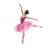 Jumping Ballerina V2 Vinyl Car Decal Sticker – Waterproof & UV-Resistant 6.826666666666667"