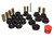 2x Enhance Your Wrangler JK's Handling | Energy Suspension Control Arm Bushing Set | Hyper-Flex Polyurethane