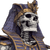 Skeleton Pharaoh Vinyl Car Decal Sticker – Waterproof & UV-Resistant 3.4133333333333336"