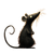Vintage Halloween Rat V2 Vinyl Car Decal Sticker – Waterproof & UV-Resistant 3.4133333333333336"