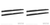 2x Westin R7 Series Nerf Bars 2019-2023 Ram 1500 | 6" Oval Straight Black Aluminum Step Bars