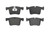 4x Upgrade Your Braking Power | Brembo Low-Metallic Brake Pad Set Of 4 | Low Dust Formulation | Premium Quality