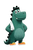 Friendly Dino Mascot Vinyl Car Decal Sticker – Waterproof & UV-Resistant 8.96"