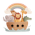 Noah'S Ark Illustration V3 Vinyl Car Decal Sticker – Waterproof & UV-Resistant 3.4133333333333336"
