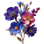 Wildflower Bouquet V26 Vinyl Car Decal Sticker – Waterproof & UV-Resistant 3.4133333333333336"