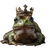 Crowned Frog V2 Vinyl Car Decal Sticker – Waterproof & UV-Resistant 3.4133333333333336"
