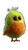 Fluffy Cartoon Bird V3 Vinyl Car Decal Sticker – Waterproof & UV-Resistant 4.8533333333333335"