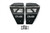 2x Upgrade Your Jeep! DV8 Offroad Fog Light Mount | Fits 2018-2022 Wrangler JL, Gladiator JT | Set of 2, No Drill, Bolt-On | Mounts Two 3 Inch Lights