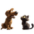 Pets Arguing Vinyl Car Decal Sticker – Waterproof & UV-Resistant 6.826666666666667"