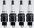 4x Autolite Non Resistor Spark Plug | OE Replacement | Quick Starts & Smooth Acceleration