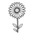 Easy Flower Coloring Vinyl Car Decal Sticker – Waterproof & UV-Resistant 3.4133333333333336"