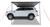 2x Rhino-Rack Sunseeker 2.5M Awning | Overlanding King! | Water Resistant Canvas, UV-Protected, Black PVC Cover