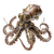 Steampunk Robot Octopus V2 Vinyl Car Decal Sticker – Waterproof & UV-Resistant 3.4133333333333336"