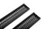 2x Rugged Rough Step Running Board | Industrial Grating Step | Black Steel | No Rust Technology | 7x90 | Quality Construction