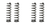2x Upgrade Your Ride | ARB Coil Spring Set | 15.748 Inch Length | 400lbs | Perfect Fit | Powder Coated | Black
