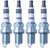 4x NGK Iridium IX Spark Plug | BKR7EIX | High Tech Performance | Anti-Corrosion | Superior Ignitability