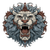 Lion Tattoo Art V4 Vinyl Car Decal Sticker – Waterproof & UV-Resistant 3.4133333333333336"