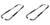 2x Toyota Tundra 2007-2021 | TFX Round Tube Side Steps | 3 Inch Round Bent | Polished Stainless Steel
