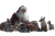 Santa With Animals V2 Vinyl Car Decal Sticker – Waterproof & UV-Resistant 2.986666666666667"