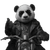 Panda Biker Vinyl Car Decal Sticker – Waterproof & UV-Resistant 6.826666666666667"