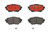 4x Brembo Brake Pads | Ceramic Set Of 4 | 2014-2018 Mazda 3