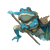 Blue Frogfolk Warrior V2 Vinyl Car Decal Sticker – Waterproof & UV-Resistant 6.826666666666667"