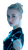 Cyberpunk Blonde Woman V10 Vinyl Car Decal Sticker – Waterproof & UV-Resistant 4.8533333333333335"
