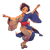 Awaodori Dancer V2 Vinyl Car Decal Sticker – Waterproof & UV-Resistant 3.4133333333333336"