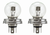 2x Hella Multi Purpose Light Bulb 7951 R2 Halogen; 45/40 Watt; White; Single; Off-Road Use Only