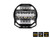 2x Triple-R Light 9 Inch Round Combo Beam LED | 9520 Raw Lumens, 87W, Black Housing