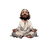 Jesus Buddha Pose V2 Vinyl Car Decal Sticker – Waterproof & UV-Resistant 3.4133333333333336"
