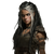 Ethereal Barbarian Portrait Vinyl Car Decal Sticker – Waterproof & UV-Resistant 3.4133333333333336"