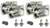 2x Hella High Performance Headlight Kit | 7x6 Rectangular, Clear Lens, H4 Bulb | Set of 2