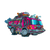Cyberpunk Firetruck Vinyl Car Decal Sticker – Waterproof & UV-Resistant 6.826666666666667"