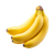Banana On White V2 Vinyl Car Decal Sticker – Waterproof & UV-Resistant 3.4133333333333336"